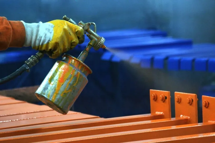 Produto: pintura anticorrosiva para equipamentos industriais
